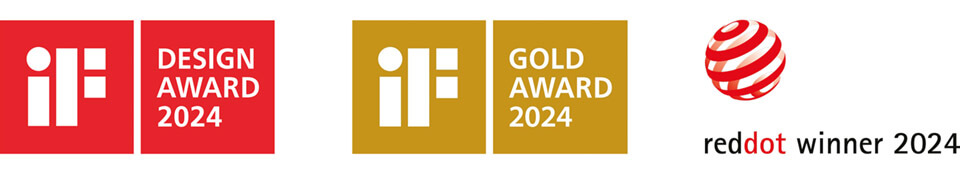 Award für FOR: IF Gold Award 2024, IF Design Award 2024, reddot winner 2024